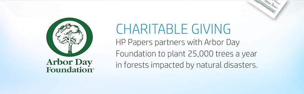 HP partners with Arbor Day Foundation to plant 25,000 trees a year in forests impacted by disasters