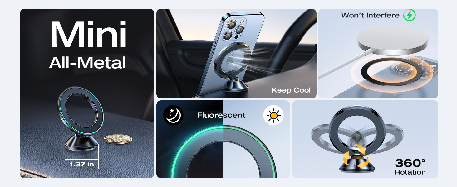 iphone 15 car mount magnet iphone magsafe car mount iphone car holder cell phone car holder