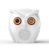 Nkccnur 1080P White WiFi Home Security Camera, 120° Wide Angle, Two-Way Audio Indoor Mini Surveil...