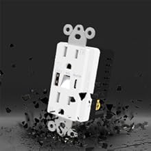 USB C Outlet with Night Light heavy duty