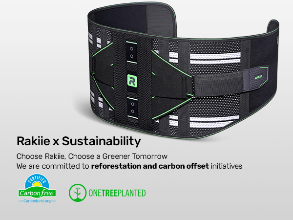 Breathable Back Support Brace with Adjustable Strap