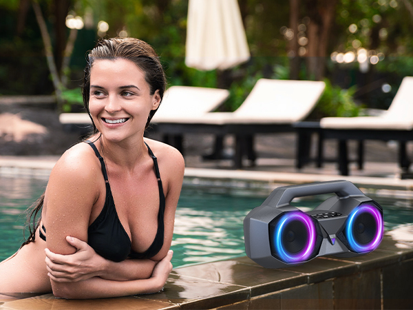 outdoor bluetooth speaker for pool