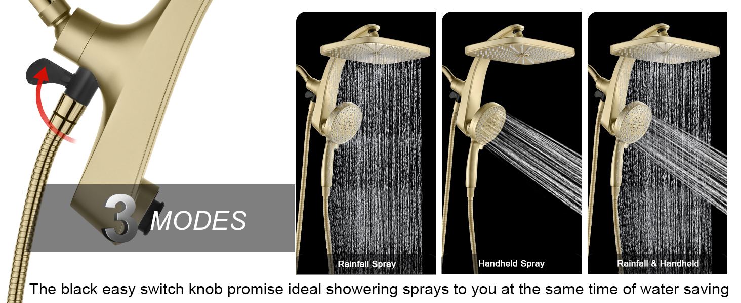 high pressure shower head
