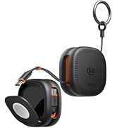 VRURC 3 in 1 Charging Station, Qi2.2 25W Magnetic Wireless Charger with 45W Adapter, Palm-Sized F...