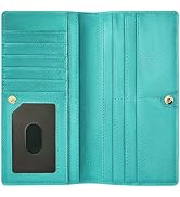 Airkit Slim Women's Wallet, Thin RFID Blocking Wallet for Ladies, Minimalist Credit Card Holder w...
