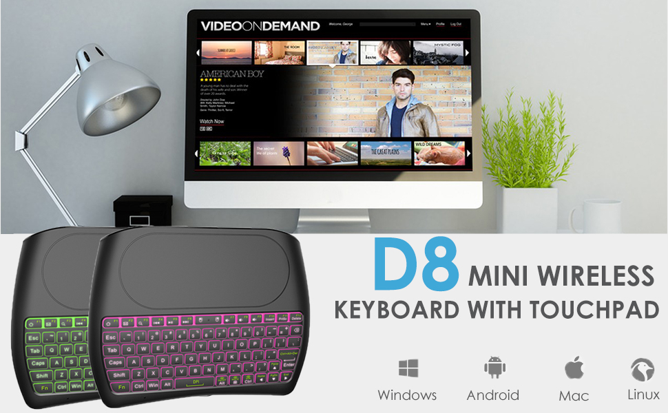 mini keyboard with touchpad