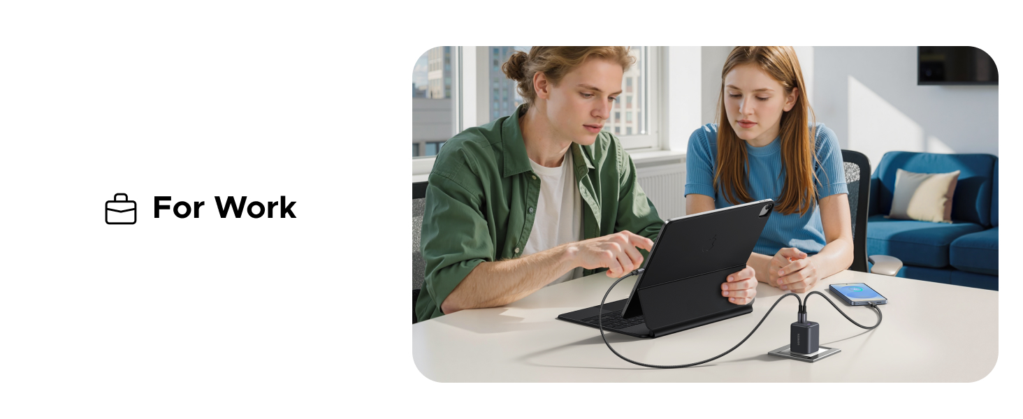 ugreen 45w usb c fast wall charger gan charger 3 in 1