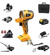 NEWONE 5-Tool Cordless Tool Combo Kit Compatible with De-Walt 20V Battery,Tool Set with Circular ...