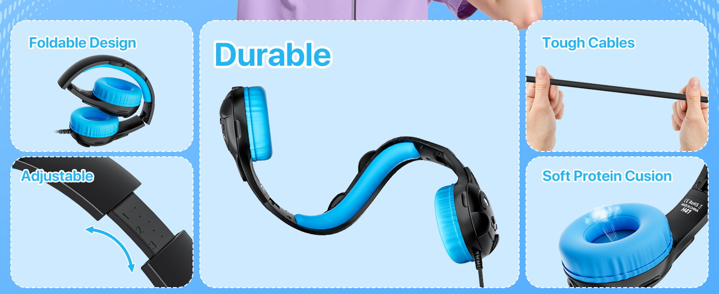 kids headphones for school