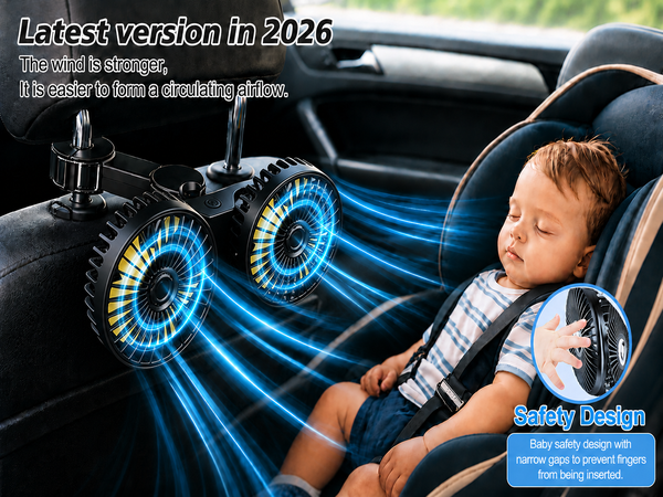 car seat fan