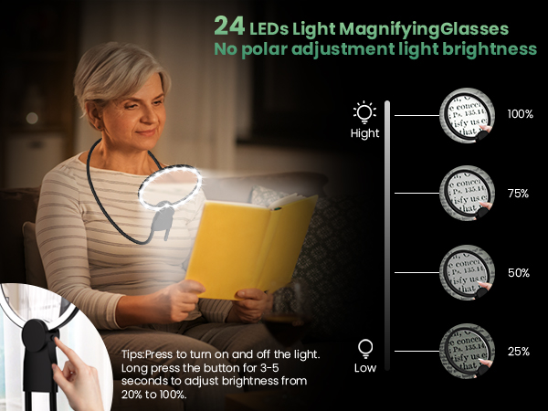 Reading Magnifier for Seniors