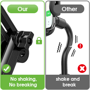 Solid cup phone holder