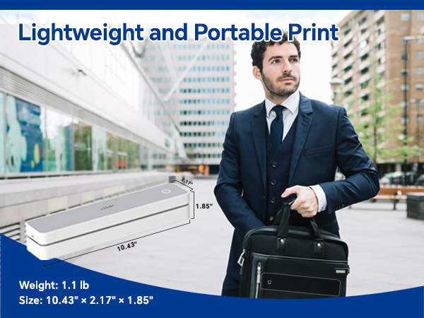 Portable Printer Wireless for Travel