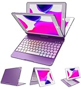 iPad Keyboard Case for iPad 6th Gen 2018, iPad 5th Gen 2017, iPad Pro 9.7, iPad Air 2, iPad Air 1...