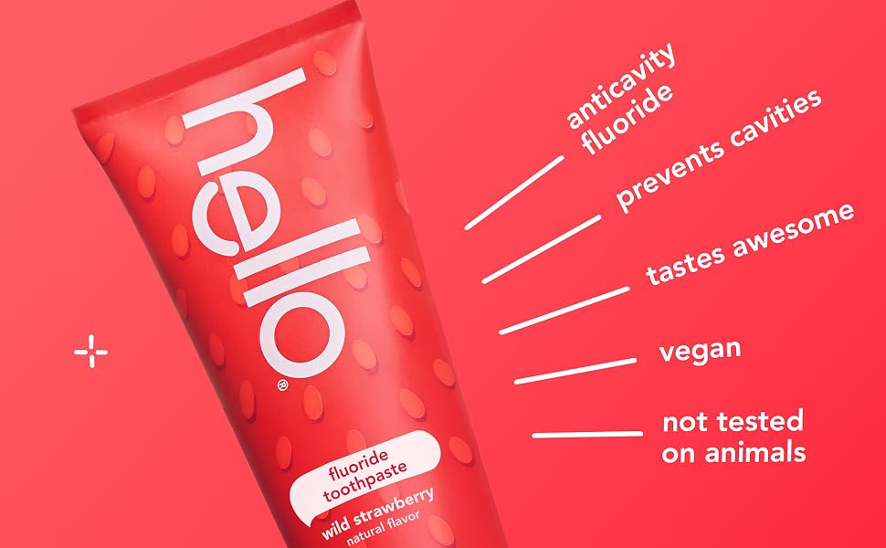 anticavity fluoride, tastes amazing, mind-blowing freshness, vegan, not tested on animals