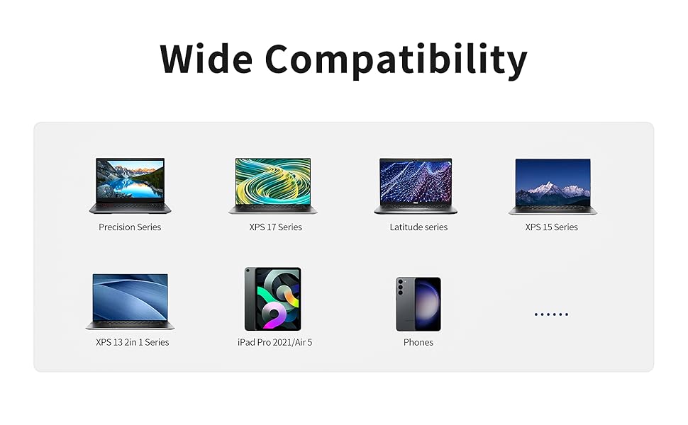 Wide compatibility