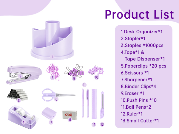 Office Supplies Set