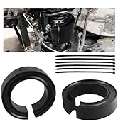 2PCS 5-5.5 Inch Upgraded Coil Spring Spacer,Heavy-Duty Rubber Coil Spring Booster with 3-Hole Des...