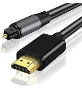 192KHz HDMI ARC to Optical Audio Converter[Only Work for HDTV A RC Interface] 6ft-ARC to Optical ...