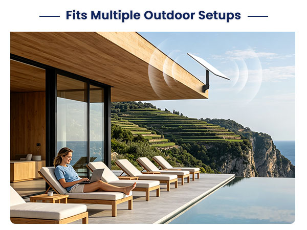 Fits Multiple Outdoor Setups