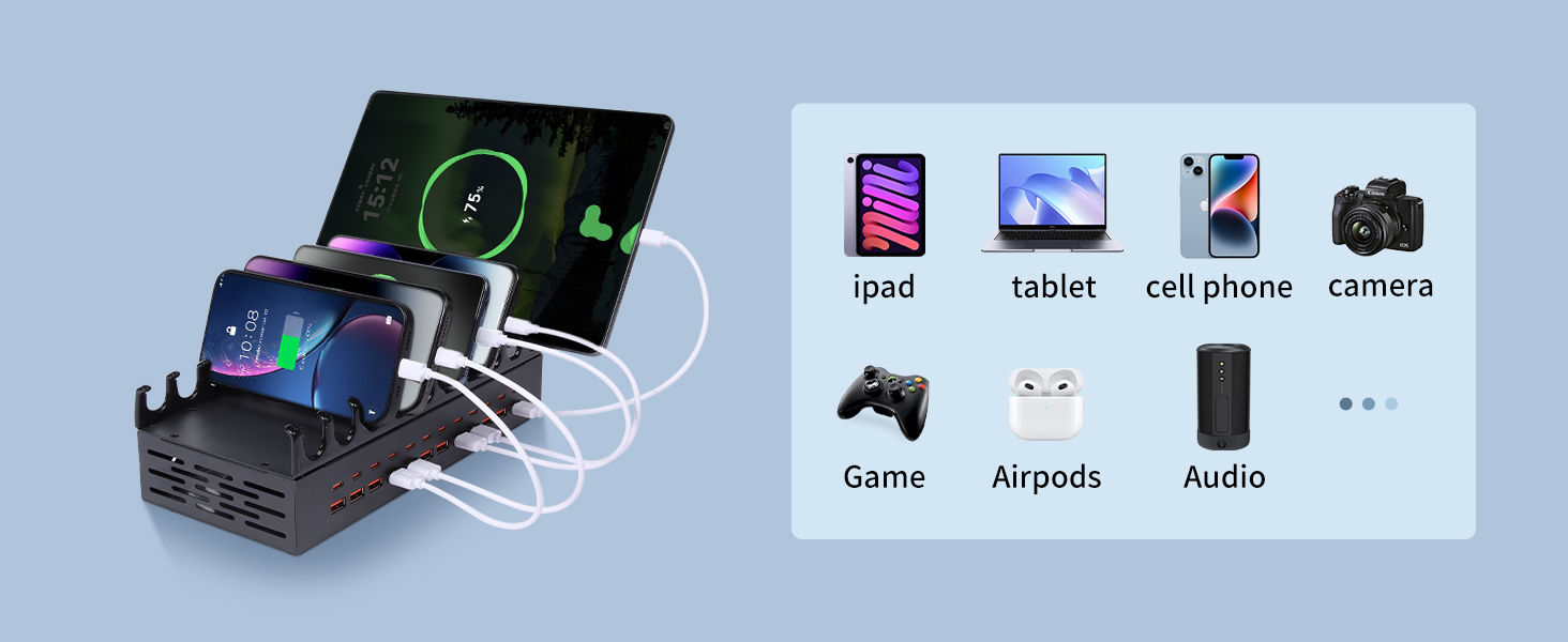 multiple charging station