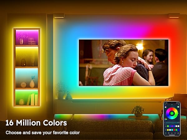 Multiple solid colors led lights
