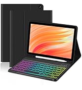 EAMPANG Tablet Case with Keyboard for Kindle Fire HD 10&10 Plus 11/13th Gen 10.1 inch,7 Co...