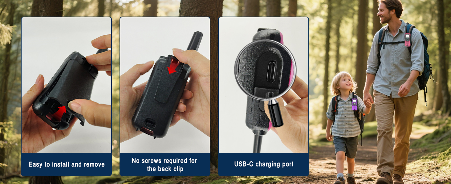 walkie talkies rechargeable