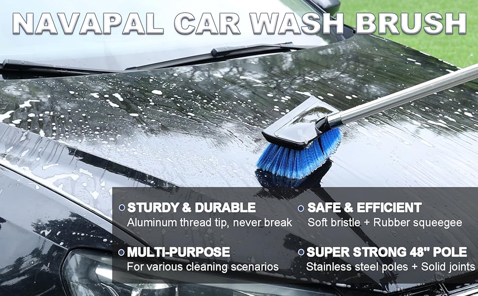 Car dip wash brush