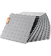 VEVOR Garage Tiles Interlocking, 12 x 12 x 0.53 inch 50 Pack Garage Floor Covering Tiles, Non-Sli...