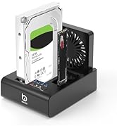 M.2 NVMe & SATA HDD Docking Station,10Gbps USB3.2 Gen2 SSD Cloner for M.2 NVMe SSD + SATA 2.5”/3....