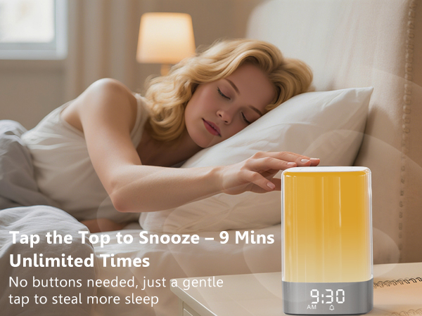 Tap the Top to Snooze 9 Minutes Unlimited Times