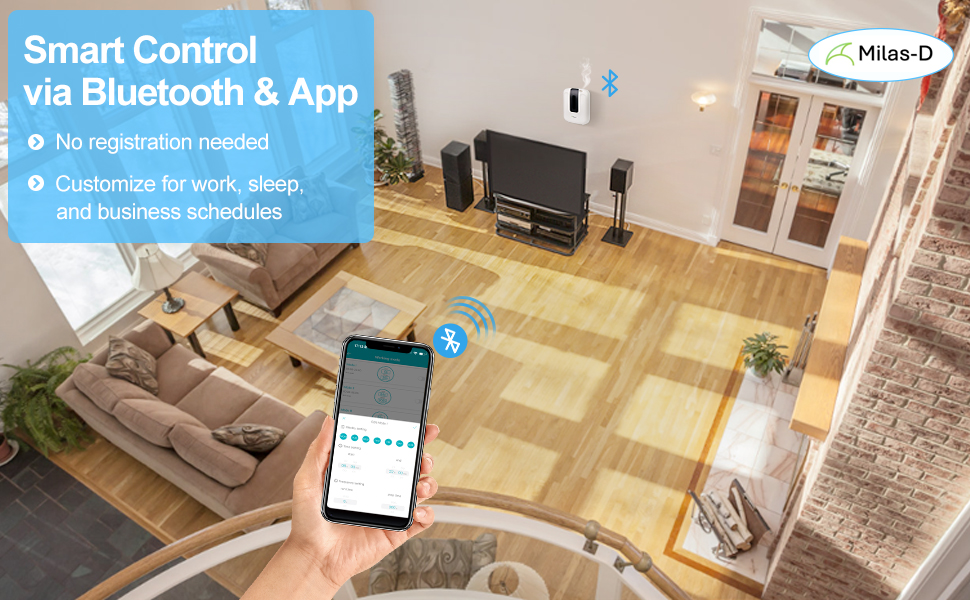 waterless oil diffuser large room diffusers for home aroma diffuser essential oil diffuser milas-d