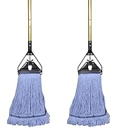Midoneat Mop, Heavy Duty Loop End String Mop, Commercial Industrial Grade Mop for Floor Cleaning,...
