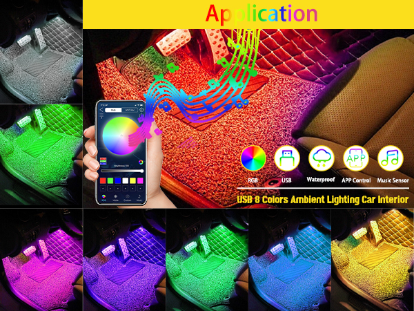 Car LED Interior Lights