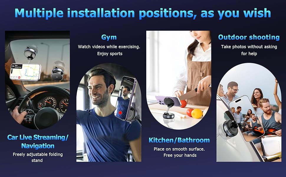 magnetic phone holder for car