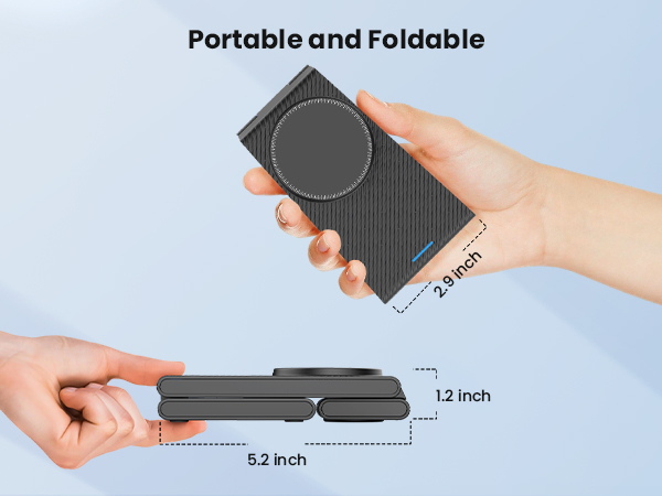 iphone magnetic charger stand