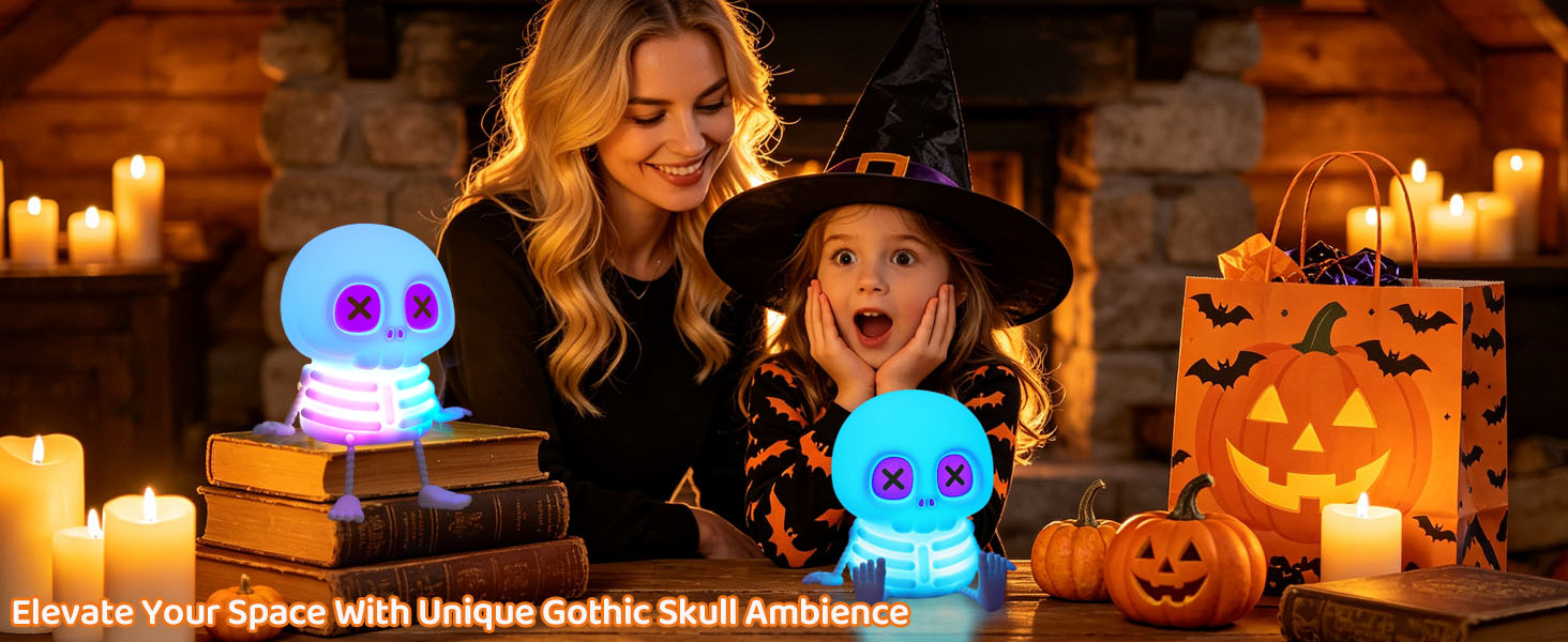 Cute Skull Lamp