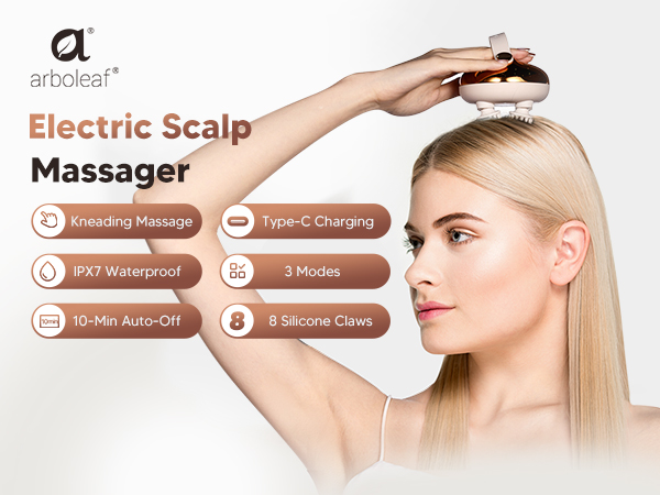 KNEADING SCALP MASSAGER ELECTRIC