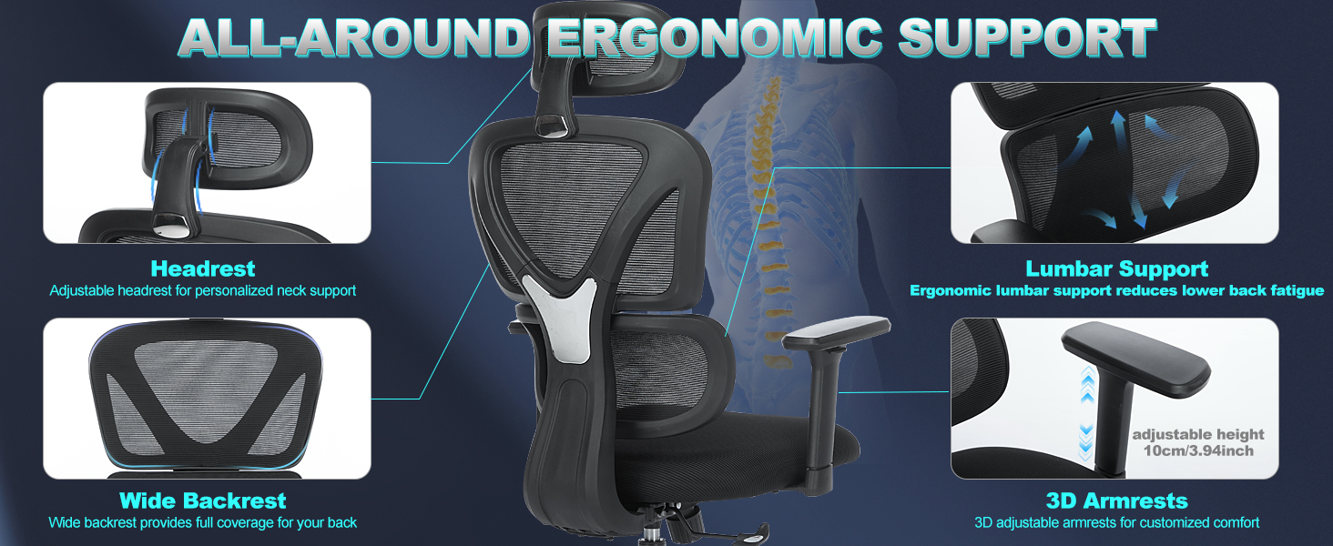 big and tall office chair