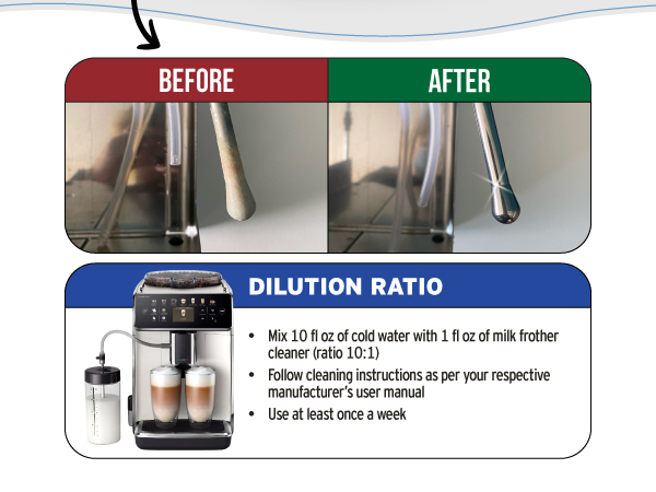 Milk Frother Cleaner Milk System Cleaner Coffee Machine