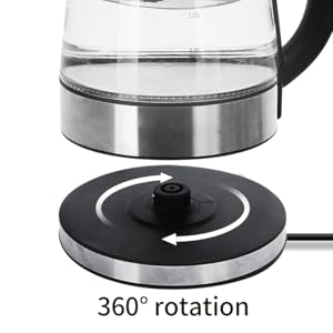 Glass Hot Water Kettle Electric