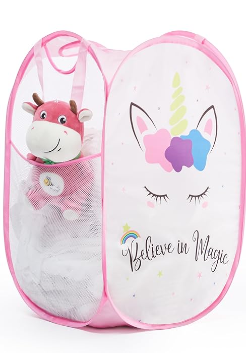 Pop Up Lanudry Hamper for Kids