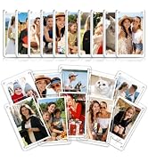 NOBEFY 20 Pack Acrylic Magnetic Frames, 2.36 x 3.54In Polaroid Frame | Mini Picture Frames for Fu...