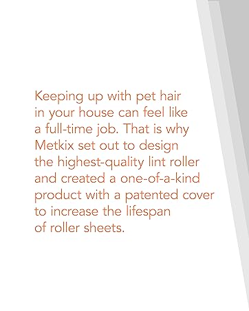  New Metkix Lint Rollers with Protective Cover
