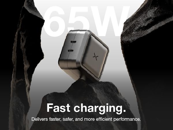 Supports PD 3.0, QC 4.0+, and PPS and other charging protocols for super fast charging
