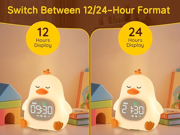 Alarm Clock with Night Light