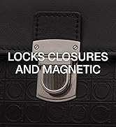 CRAFTMEMORE 1-1/4 Inch Press Lock Purse Lock Catch Lock Quality Purse Bag Clasp Hardware Pack of ...