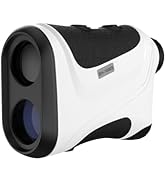MOESAPU Range Finder Golf with Slope, 1200yd Laser Range Finder with Tripod Mount Hole, 7X Magnif...