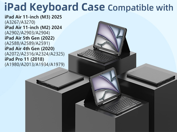 Keyboard Case for iPad Air 5th Generation